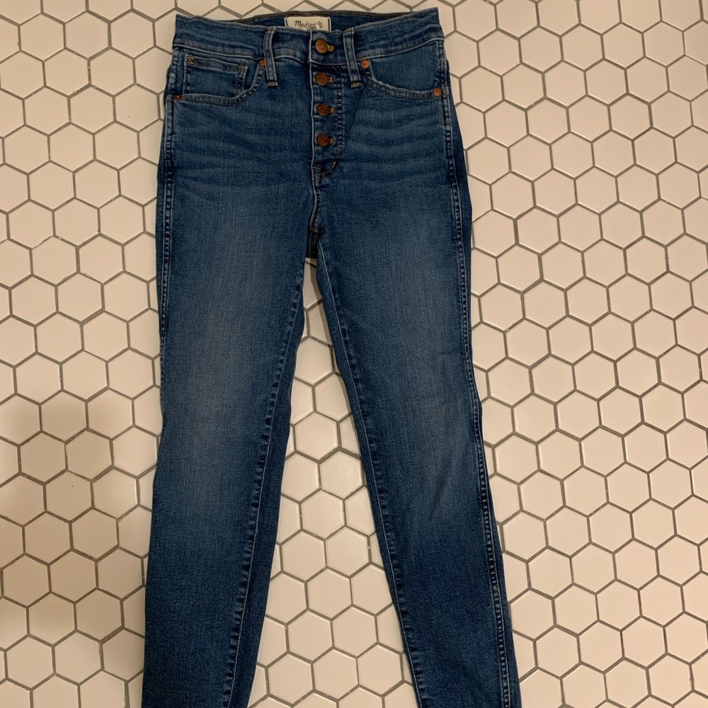 Madewell 10’ high rise skinny jean